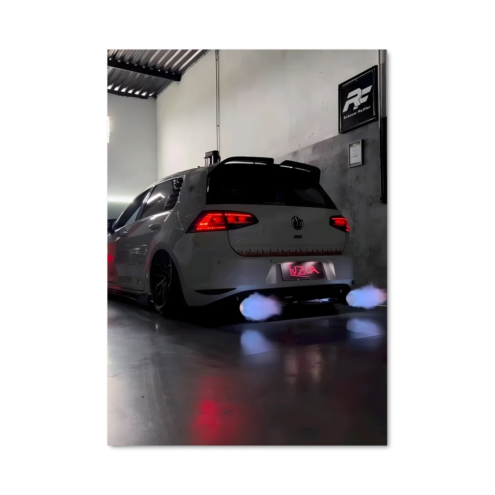 Poster Lumières de Garage